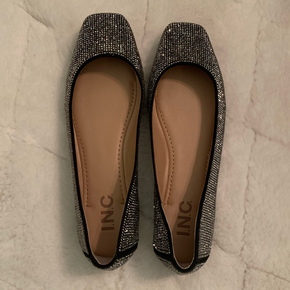 Rhinestone Ballet Flats